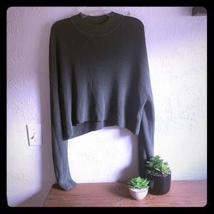 Aritzia Wilfred Cropped Sweater